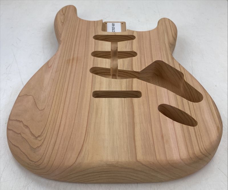 Body Western Red Cedar, 1-pc., Strat, Unique piece #001